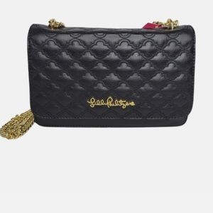 Lilly Pulitzer Quilted Kay Crossbody Genuine Leather